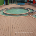 WPC Crack-Resistant Engineered Flooring for Swimming Pool Composite Plastic Decking Timber Solid Waterproof Outdoor Deck